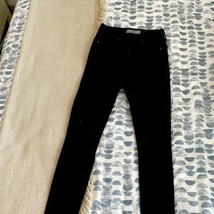 Topshop Moto Jamie black denim jeans 26 waist